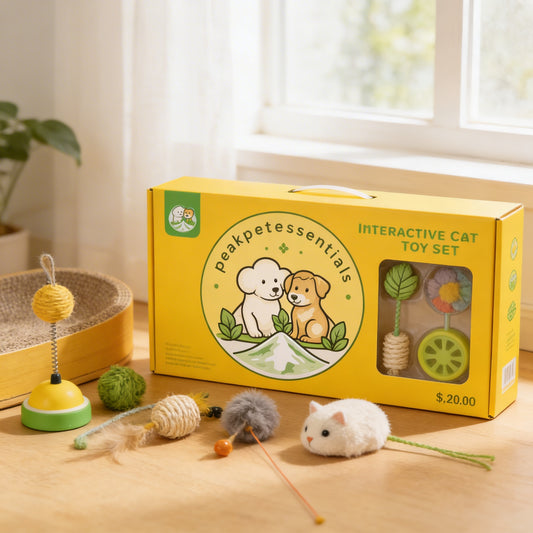 Interactive Cat Toy Set